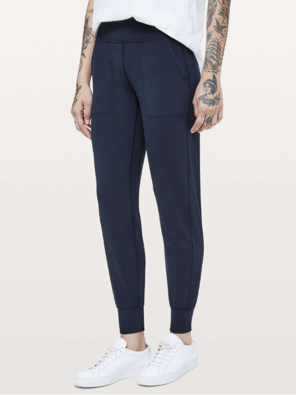 Lululemon Align High-Rise Jogger Pant *Full Length True Navy Blue Nulu Size 14